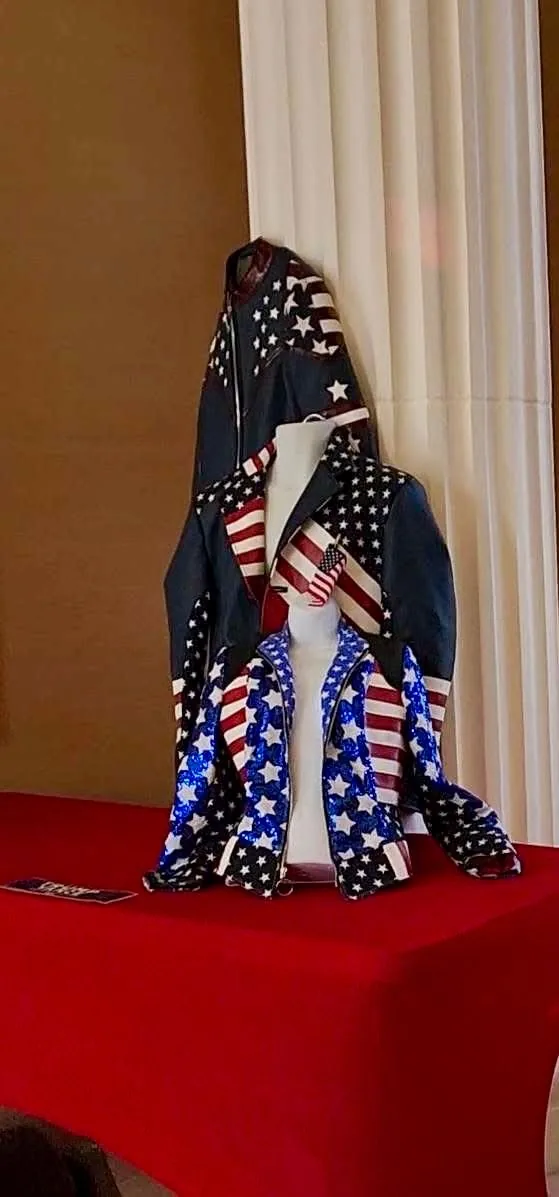 Kaptain jackets on display