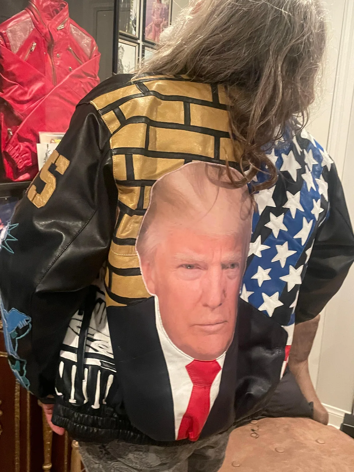 Commander in Chief jacket worn at event